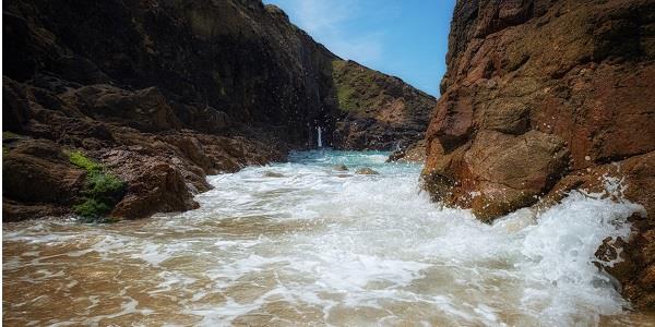 Secret places in Cornwall Land's End and Nanjizal