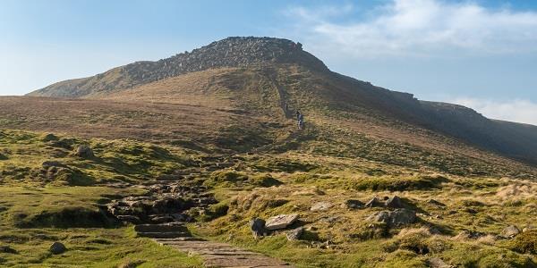 Last in the route is Ingleborough, which is the second highest mountain in the Yorkshire Dales