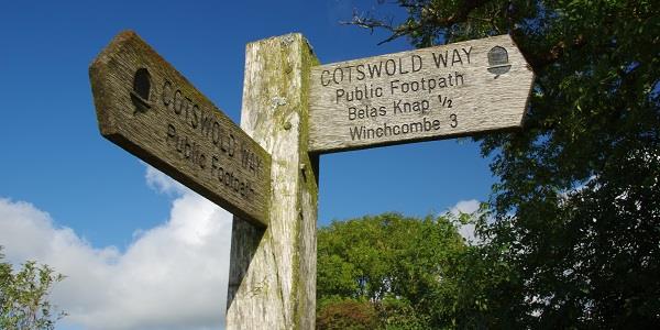 Cotswolds way sign